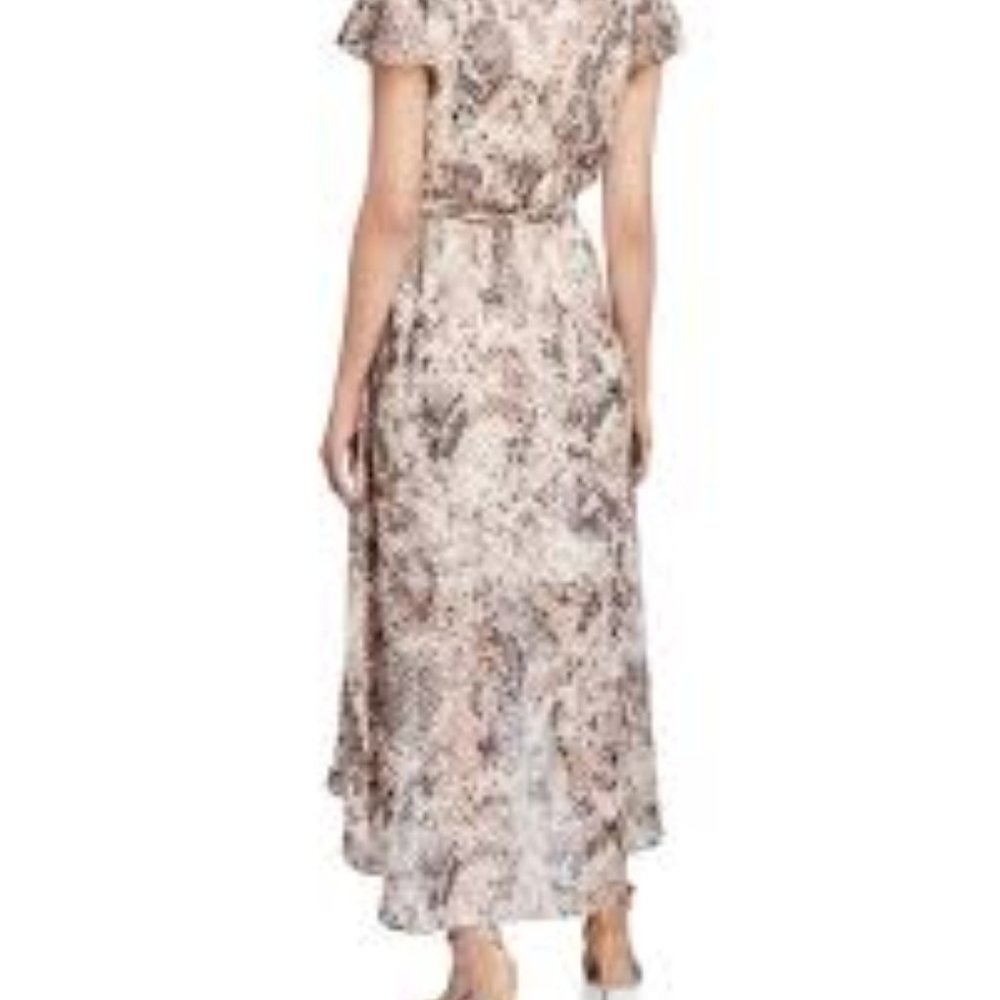 Julia Jordan Python Print Asymmetrical Dress - Picture 4 of 8
